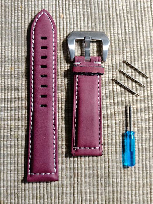 Pasek zegarka typu nubuk 20mm +teleskopy Huawei Amazfit Samsung Garmin