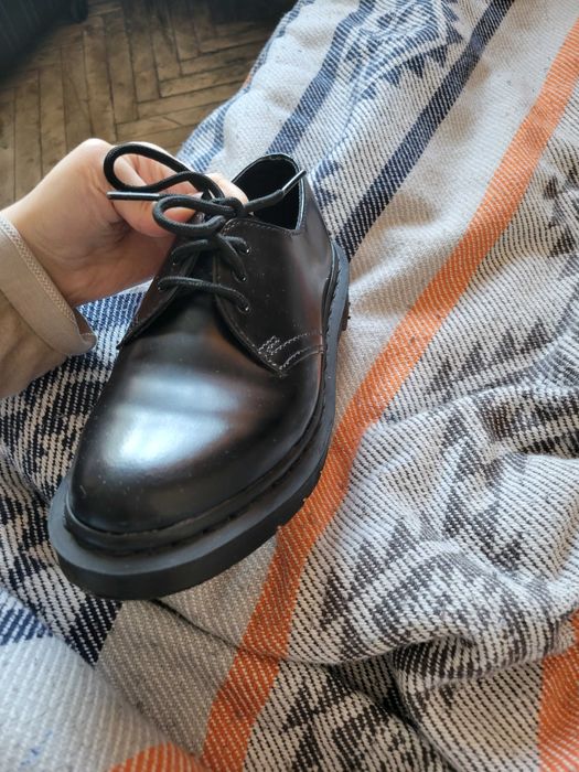 Dr. Martens 1461 — Mono Black Smooth