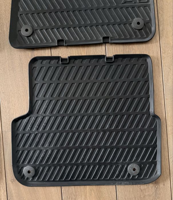 Dywaniki oryginalne OEM gumowe audi A6_C6