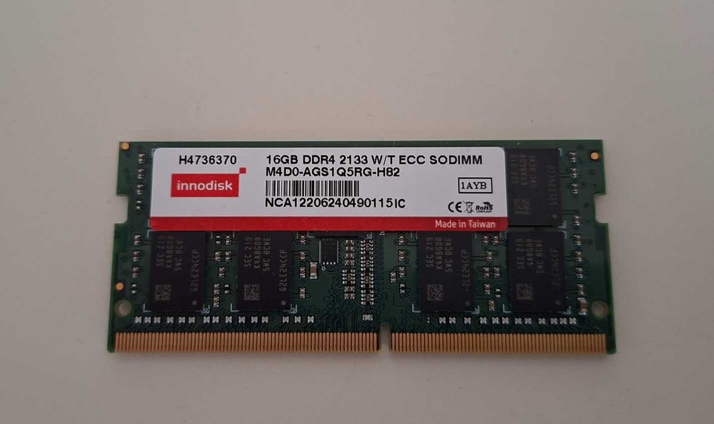 Pamięc Przemysłowa RAM SO-DIMM 16GB DDR4 ECC