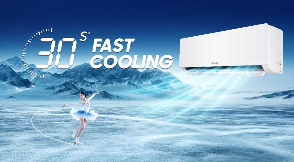 Кондиционеры 2026 «CHIGO» Серия:«Gloria 302» 4D Inverter Wi-Fi R32 до - 20°С
