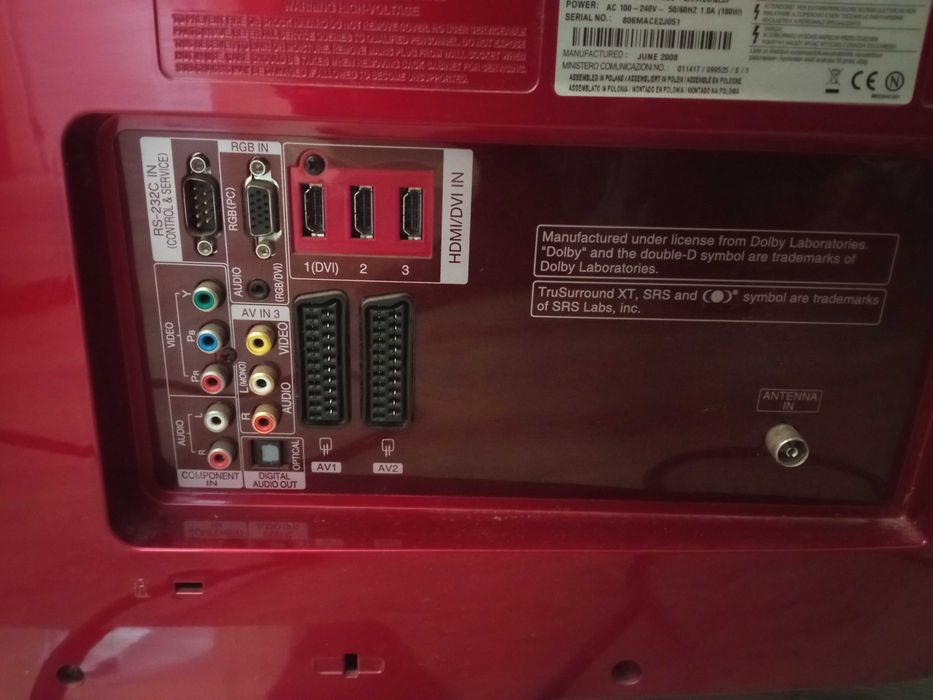 TV LG 37 polegadas