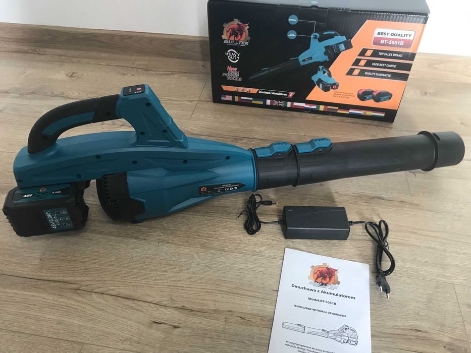 Повітродувка BT-5051B Вulltek,48 Вольт,акум 6AH,270 км/год, Makita LB