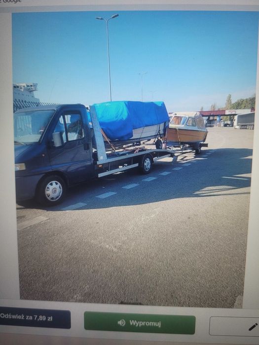 Laweta Pomoc Drogowa zamiana na osobowy      24500 zł