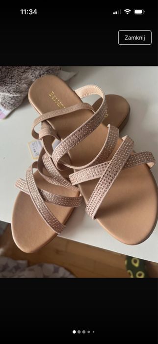 Nowe sandalki ccc