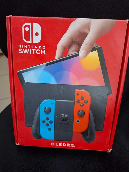 ZADBANA konsola Nintendo Switch OLED Komplet Etui
