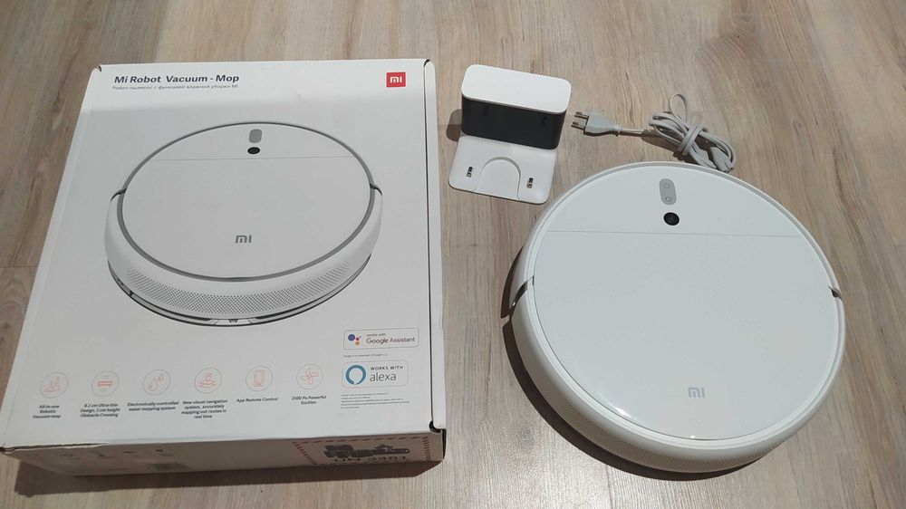 на Деталі Робот пилосос Xiaomi Mi Robot Vacuum-Mop
