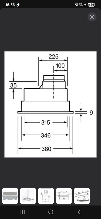 Кухонна витяжка Bosch DHL555BL SER4