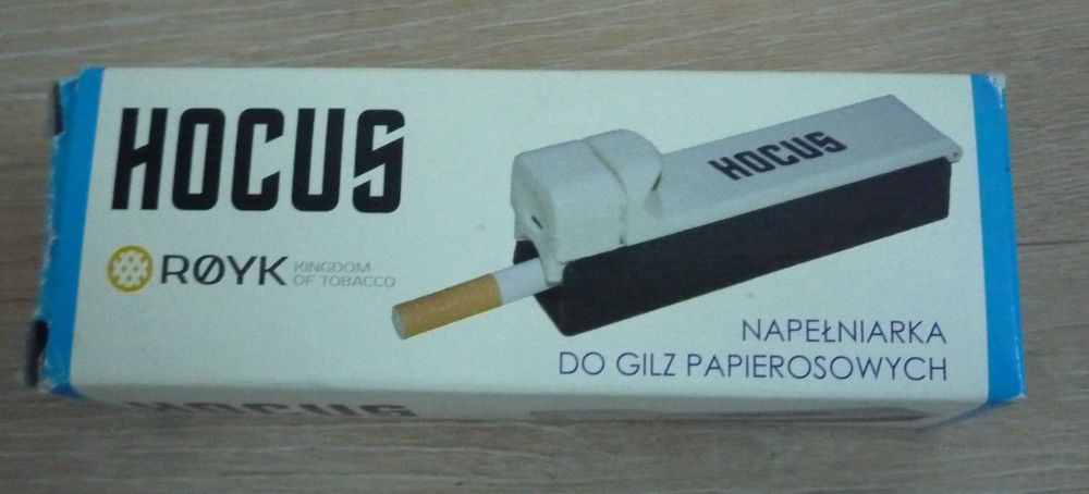 Maszynka do papierosów Nabijarka do gilz HOCUS