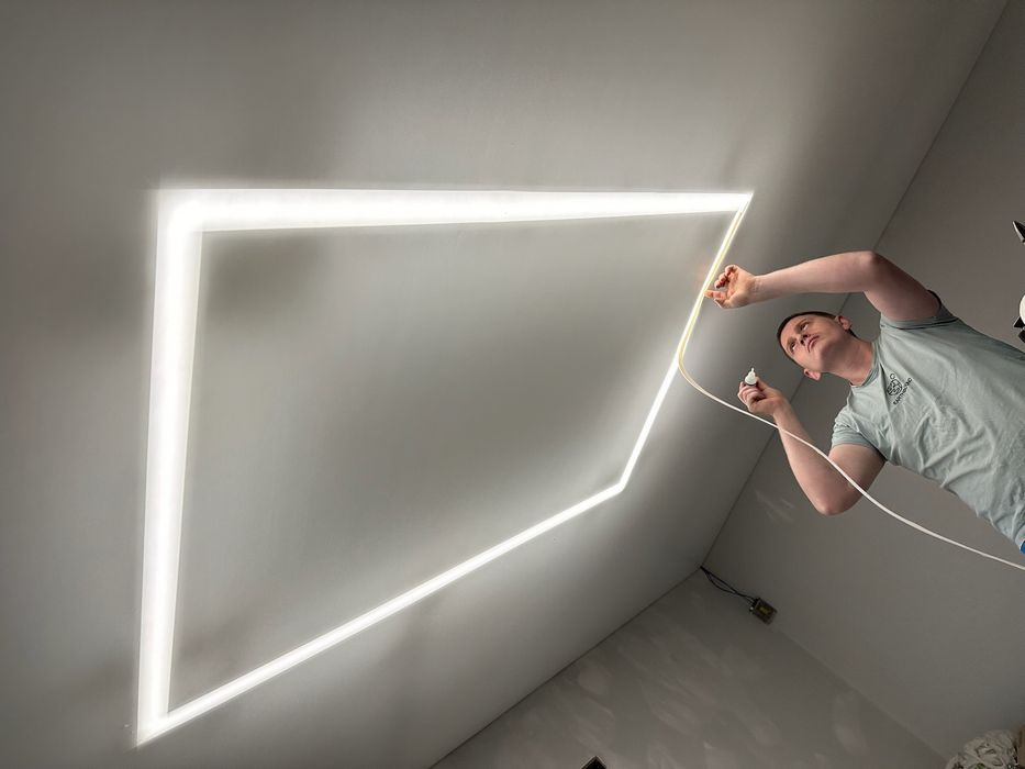 Натяжні стелі під ключ , тканинні екологічні стелі ( натяжные потолки)