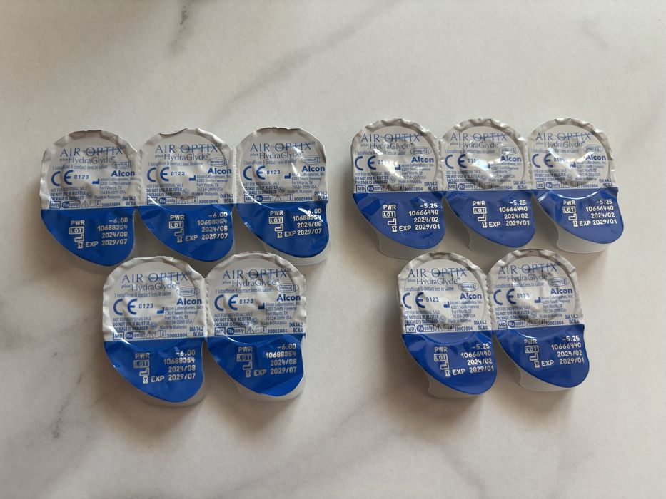 Soczewki kontaktowe Air Optix Hydra Glyde