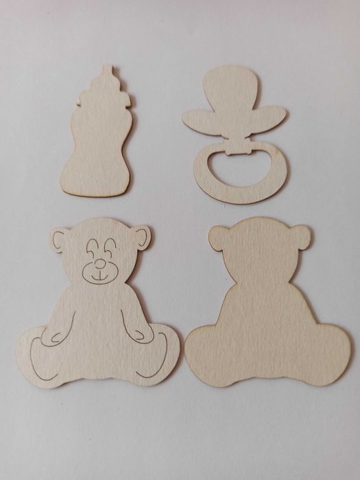 Ozdoby drewniane decoupage, drewno, ornament, scrapki drewno