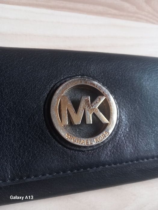 Michael kors oryginalny skórzany portfel damski