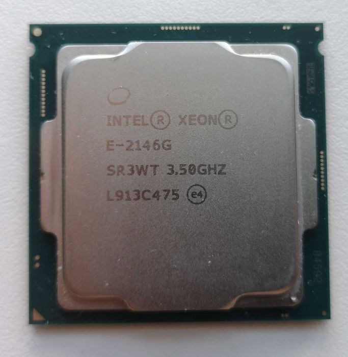 Процесор Intel® Xeon® E-2146G , сокет 1151