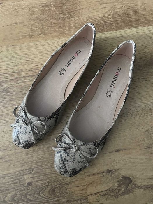Letnie baleriny damskie Monnari • Okazja • NOWE • Roz 39