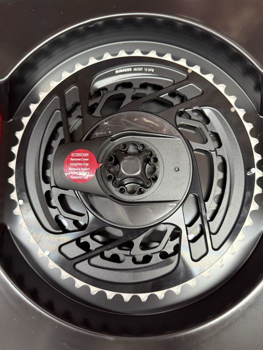 Pratos estrada Sram Force AXS D2 DM 48/35T com medidor de potência