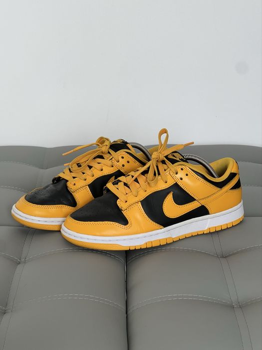Кросівки Nike Dunk Low Goldenrod, чоловічі кросівки Найк, Nike Dunk Low, Оригінал