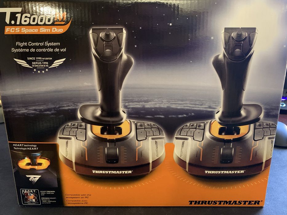 Joystick H.O.T.A.S Thrustmaster T.16000 FCS Space Sim Duo