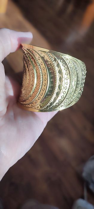 Bransoletka 18k, otwarta