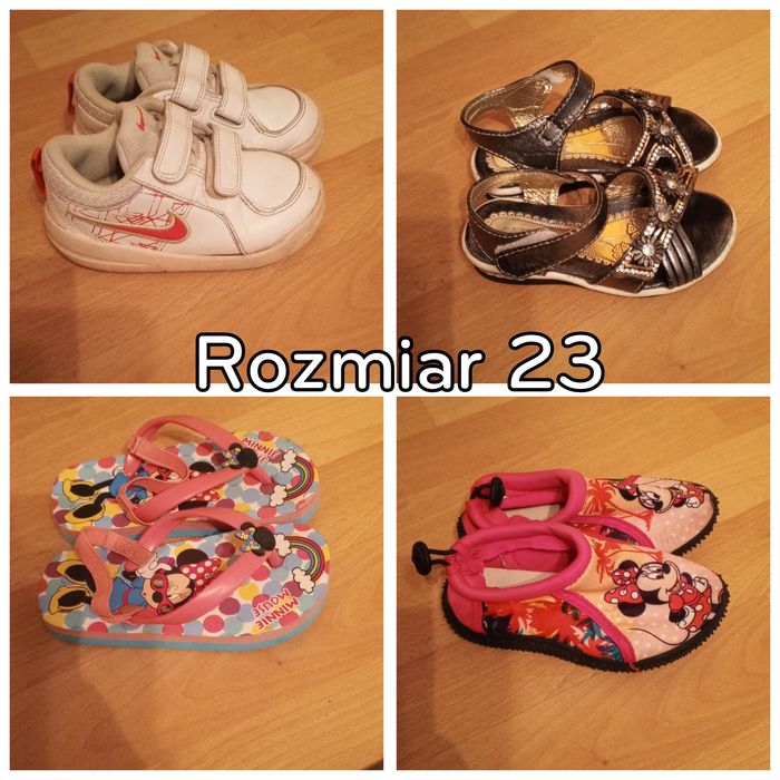 Buty dla dziewczynki rozmiar 23