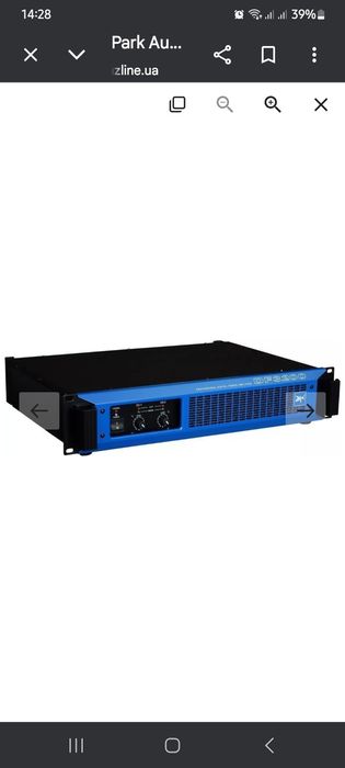 Усилитель мощности Park audio df3200