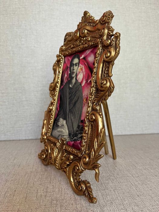 Passpartout Moldura Latão Maciço | Estilo Barroco