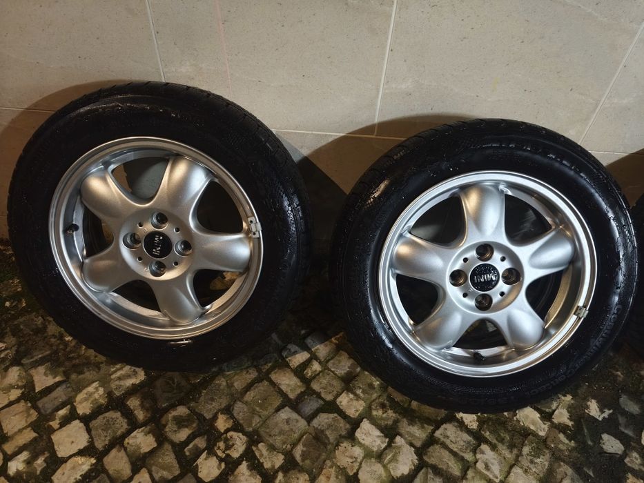 Jantes Mini 15 4x100 com pneus