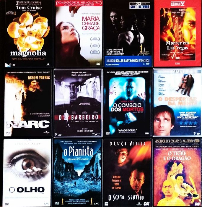 Filmes DVD Originais (lote 9 -Actualizado)