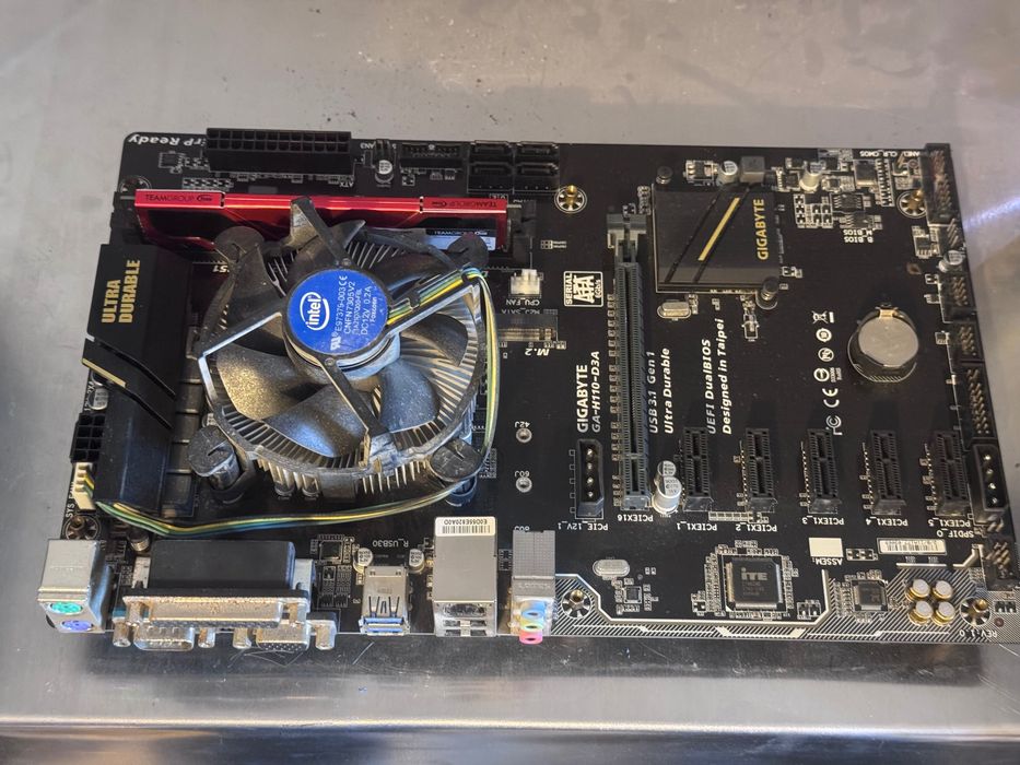 KIT: MB+CPU+RAM. Gigabyte H110-D3A + Intel Celeron G3930 + 4GB DDR4