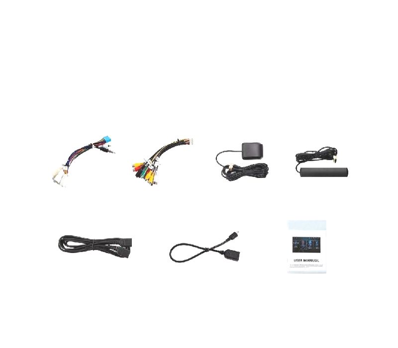 AUTO 2DIN RADIO GPS ANDROID 12 PARA TOYOTA CORROLLA YARIS VIOS RAV4 PARDO HILUX VERSO