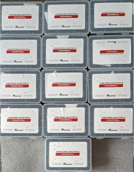 Zestaw adapterów programatora Multi-Prog MQB FV23% 13 full zestaw