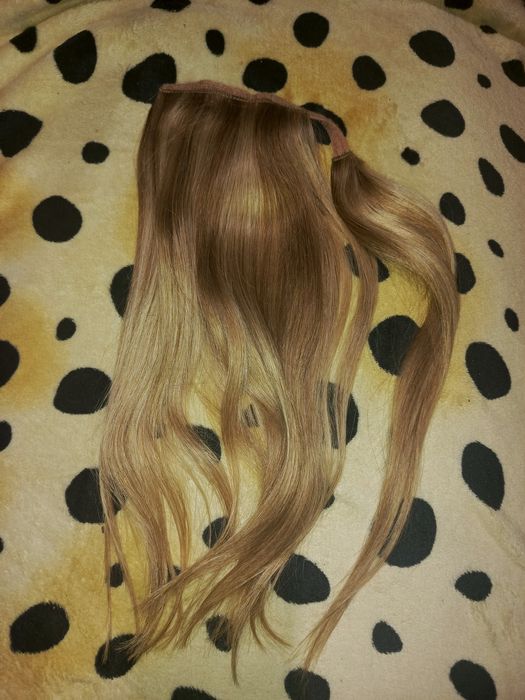 Kucyk naturalny blond miodowy