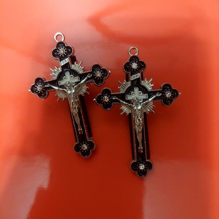 Заколки хрестики Gothic