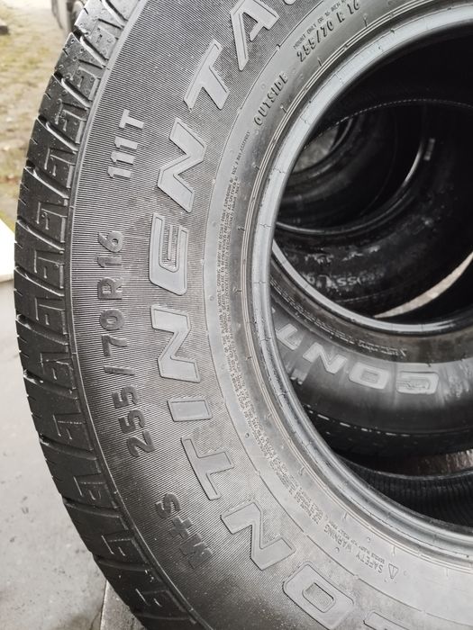 Opony Continental cross contact 255/70 R16 M+S  7/8 mm
