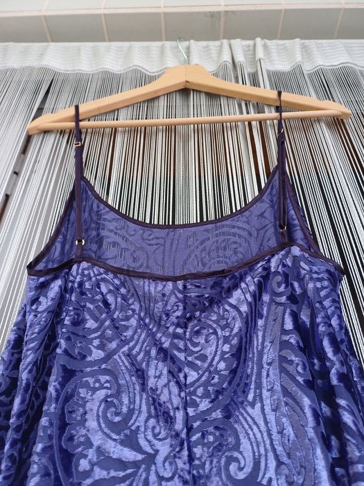 Camisa de noite (vestido) de cor roxa da marca Knickerbox (L)