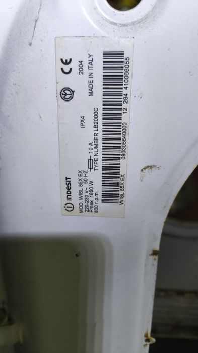 сливной насос (помпа) в сборе с улиткой от Indesit/Ariston