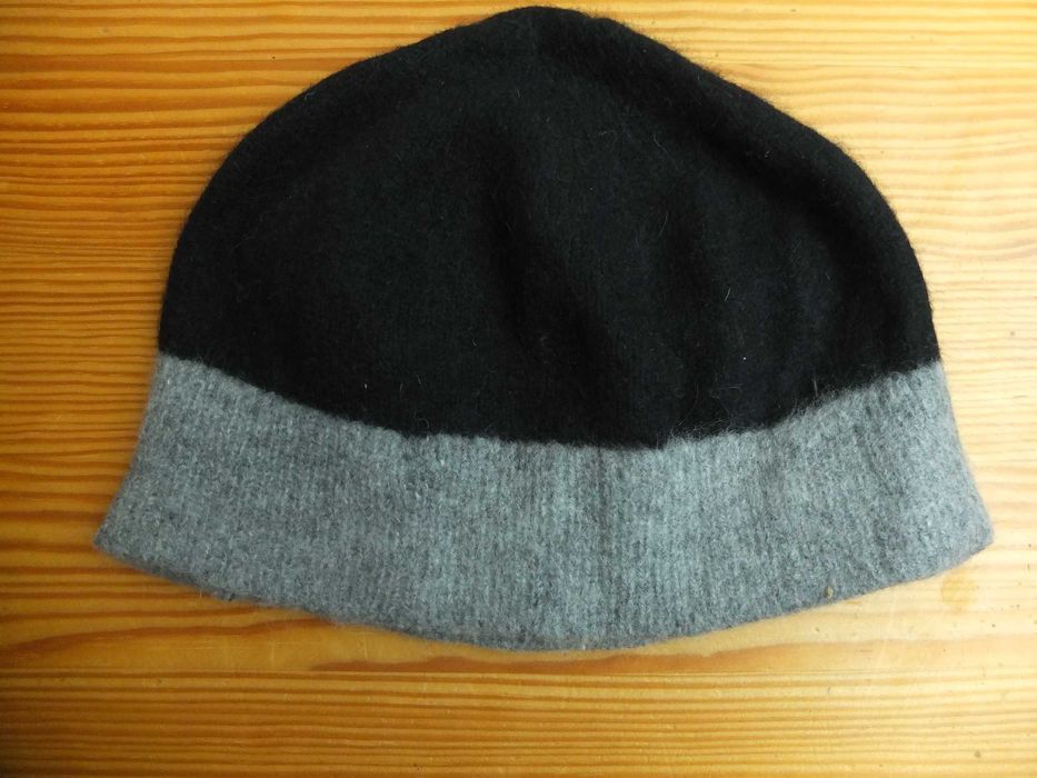 CZAPKA z wełny merino + angora
