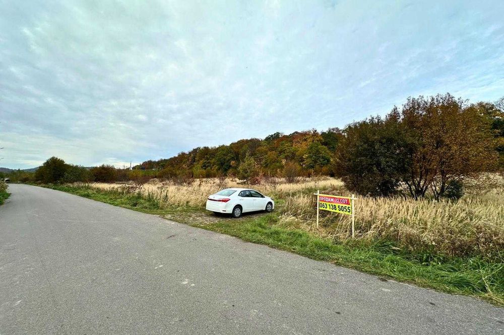 ділянка 72сот під забудову котеджів з елітними сусідами в с.Підберізці