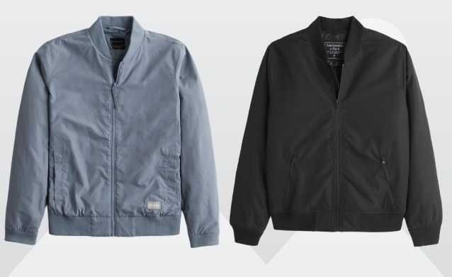 Куртка бомбер Abercrombie & Fitch Аберкромби  (XL, XXL) Оригинал