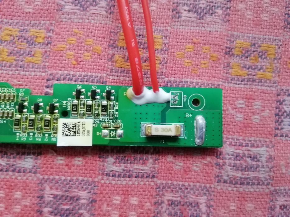 BMS 10S3P 30A батареи самоката