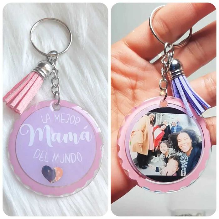 Porta-chaves personalizado. Presente Natal