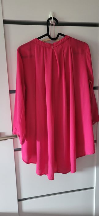 Zwiewna bluzka koszula Mohito 36 fuksja
