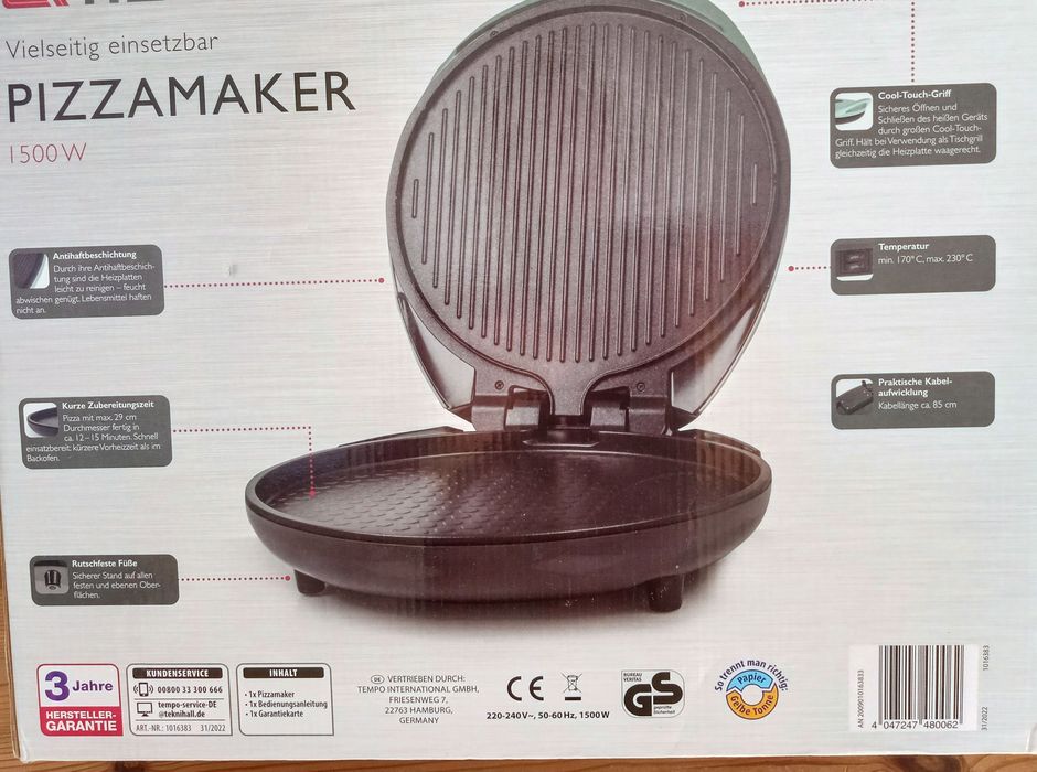 Pizzamaker turkusowy