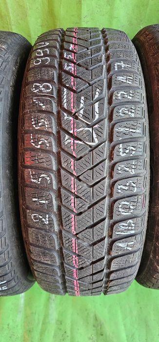 4szt opony zimowe używane 215/55R18 Pirelli Sottozero 3 MO W-wa