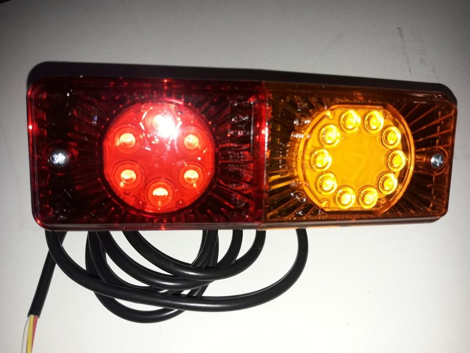 Lampa zespolona tylna LED WAŚ 487 do przyczep do URSUS 3514 mf 255