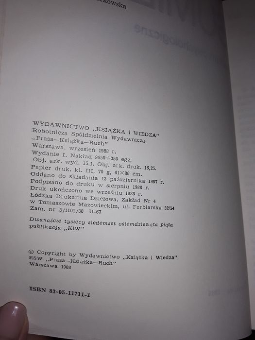 Sumienie etyka studium psychologiczne Szewczuk psychologia samorozwój