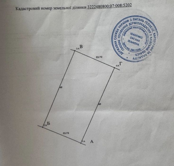 Продам земельну ділянку під будівництво
