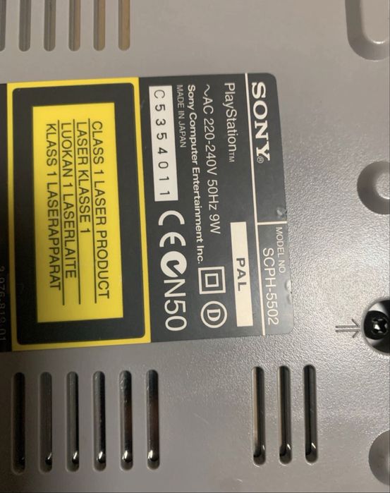 Sonny PS 1 плейстейшн