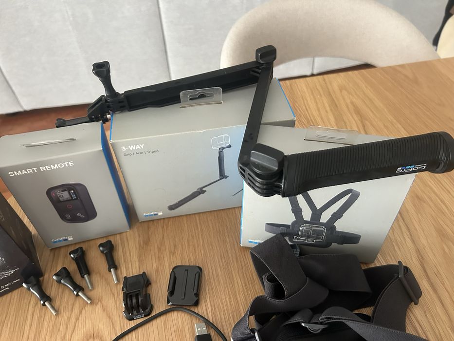 GoPro HERO8 Black + acessórios