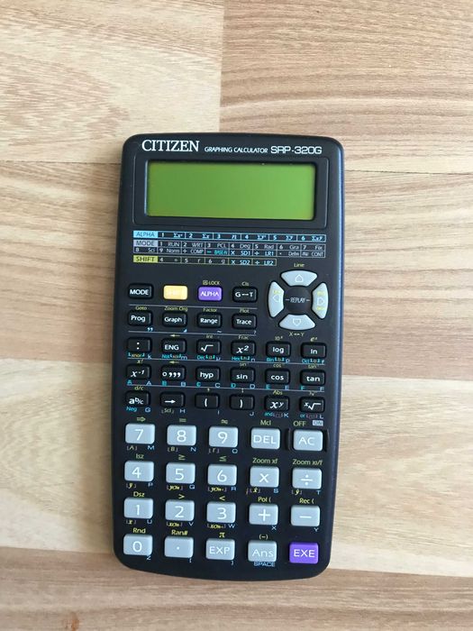 Kalkulator graficzny rysujący wykresy naukowy CITIZEN SRP-320G matura